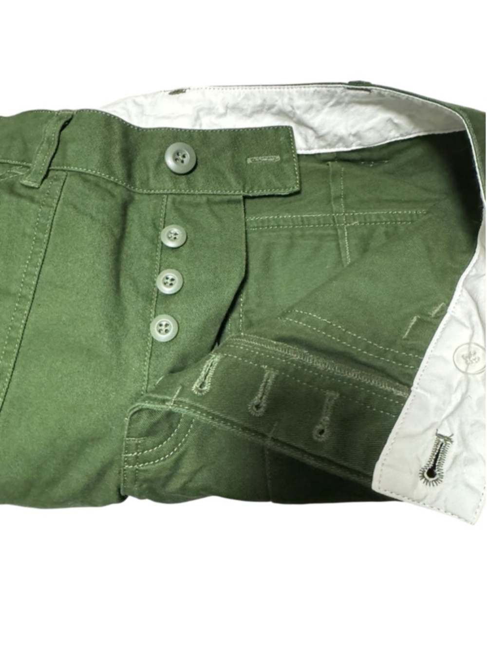 Topo Designs Green Trousers Size 6, Field Pants Straight leg, New without tags - Picture 9 of 12